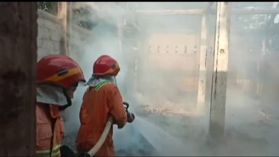 Gedung Yayasan Al Ma’hadul Qorona Al Islami Dilahap Si Jago Merah