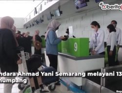 Video Bandara Semarang Layani 137.071 Penumpang selama Masa Mudik