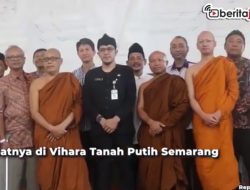 Video Tokoh Lintas Agama Gelar Halal Bihalal di Vihara