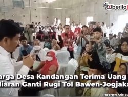 Video Warga Desa Kandangan Kaget Dapat Uang Miliaran Ganti Rugi Tol Bawen-Jogjakarta