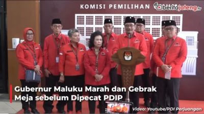 Video PDIP: Gubernur Maluku Marah-marah dan Pukul Meja sebelum Dipecat