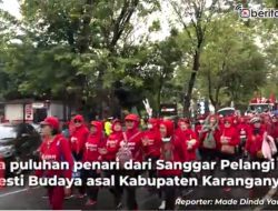 Video Meriahnya Pawai Budaya Pendaftaran Bacaleg PDIP Jateng