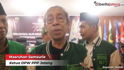 Video PPP Jateng ke KPU Naik Jip Diantar Penari Reog