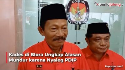 Video Kades di Blora Ungkap Alasan Mundur karena Nyaleg PDIP