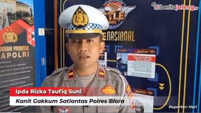 Video Satlantas Polres Blora Tindak 8.843 Pelanggaran Lewat Tilang Elektronik