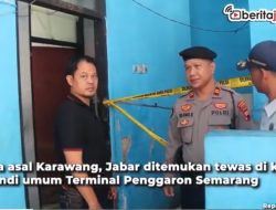 Video Pria Ditemukan Meninggal di Terminal Penggaron Semarang