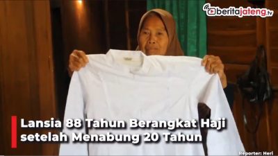 Video Bikin Haru, Pedagang Tempe 88 Tahun Ini Berhaji setelah Menabung 20 Tahun