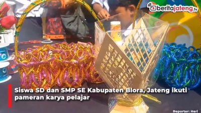 Video Siswa SMP di Blora Sulap Gelas Air Mineral jadi Keranjang Cantik