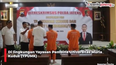 Video Kasus Pencucian Uang Universitas Muria Kudus, 3 Tersangka Gelapkan Rp 24 Miliar