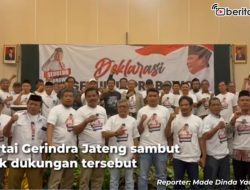 Video Relawan Sedulur Prabowo Terbentuk di Jateng, Gerindra Dapat Amunisi Baru