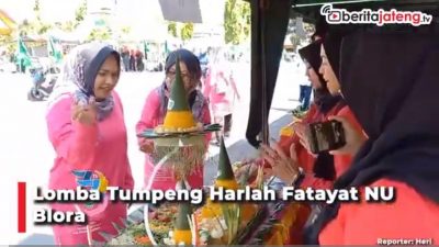 Video Meriahnya Lomba Tumpeng Harlah Fatayat NU Blora