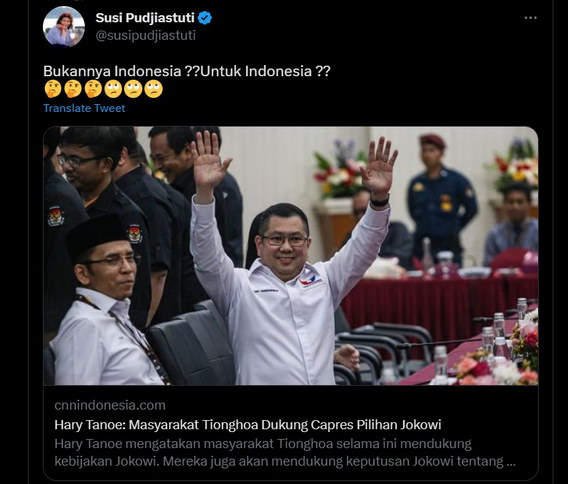 Capres pilihan Jokowi