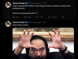 Surya Paloh Sebut Tangan Menkominfo Mahal karena Diborgol, Denny: Iyalah 8 Triliun!