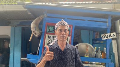 Kuliner Mie Ayam Ramai di Semarang, Pak Bonci Berjualan Sejak 1980