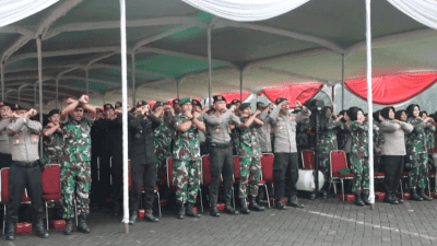 Pererat Soliditas TNI-Polri, Pangdam IV/Diponegoro dan Kapolda Jateng Gelar Apel Konsolidasi 