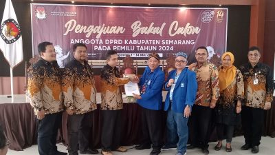 Daftarkan 50 Bacaleg, DPD PAN Kabupaten Semarang Optimis Peroleh Suara Maksimal