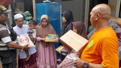 Relawan Kabupaten Semarang Beri Bantuan ke Korban Kebakaran Yayasan Al Mahadul Qorona Al Islami