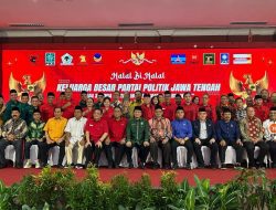 Hadiri Halal Bi Halal di PDIP, Pimpinan Parpol se-Jateng Tegaskan Siap Bertanding dan Bersanding