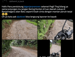Jalan Rusak Jateng Makin Terekspos, Pendukung Ganjar Kena Sindir: Bilang Junjunganmu Jangan Sering Bikin Konten