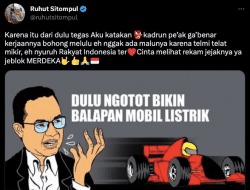 Kritik Mobil Listrik, Anies Baswedan Disindir Ruhut Sitompul: Kerjaannya Bohong Melulu