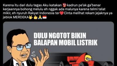 Kritik Mobil Listrik, Anies Baswedan Disindir Ruhut Sitompul: Kerjaannya Bohong Melulu