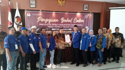 Daftarkan 37 Bacaleg, Ketua DPC Demokrat Kabupaten Semarang: Tahun Ini Target 60 Ribu Lebih Suara