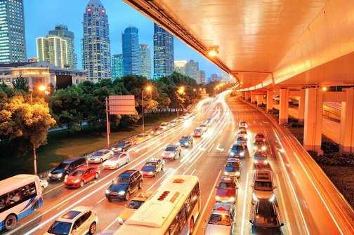 Jalur Semarang-Demak macet