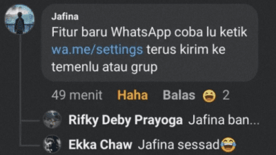 Awas! Link Jebakan wa.me/settings Bikin WhatsApp Jadi Eror, Begini Cara Memperbaikinya