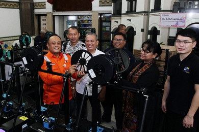 Miniatur Lokomotif 3D Print