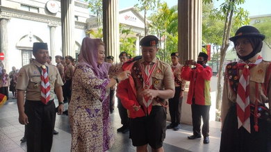 Pramuka ke Tingkat Nasional dan Dunia