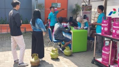Tukar Tabung LPG 3 Kg Kosong dengan Bright Gas 5,5 Kg di Kebumen International Expo 2023
