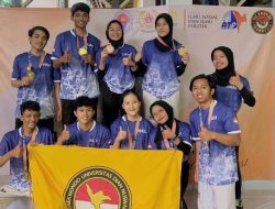 Tim Taekwondo Udinus Sabet 8 Medali Kejurnas ATF UI Taekwondo Championship