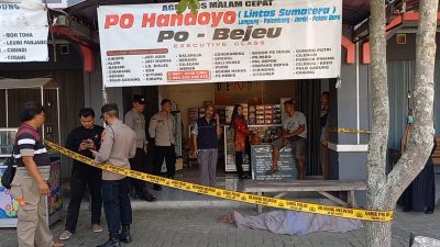 Warga Blora Digemparkan adanya Temuan Mayat di Depan Agen Bus