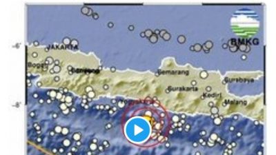 Gempa Bantul 6,6 Magnitudo Terasa Hingga Semarang
