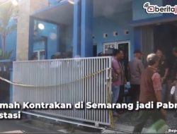 Video Rumah Kontrakan di Semarang jadi Pabrik Ekstasi