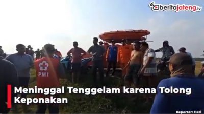 Video Pria di Blora Tewas Tenggelam karena Tolong Keponakan