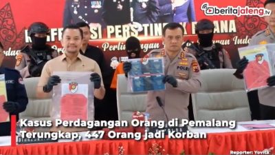 Video Kasus Perdagangan Orang di Pemalang Terungkap, 447 Orang jadi Korban