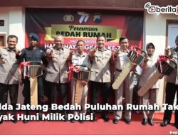 Video Polda Jateng Bedah Puluhan Rumah Tak Layak Huni Milik Polisi