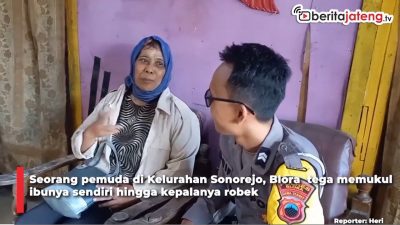 Video Tak Terima Dimarahi, Pemuda Ini Pukul Ibunya hingga Kepalanya Robek
