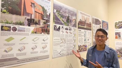 Padukan Seni dan Keislaman, Mahasiswa ISAI UIN Walisongo Ini Ciptakan Desain Bangunan Arsitektur Islam