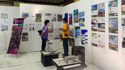 Kenalkan Desain Arsitektur Ramah Lingkungan, Mahasiswa Arsitektur SCU Ramaikan Pameran Gilo-Gilo