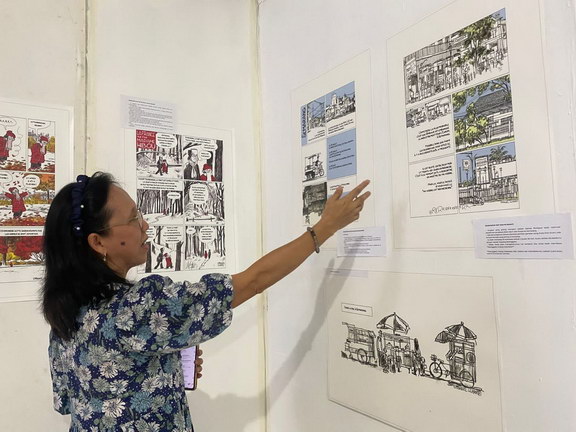 pameran sketsa emmanuel lemaire