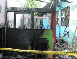 Polisi Amankan Seorang Pelajar SMP yang Bakar Sekolahnya Sendiri
