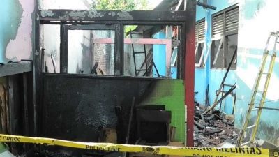 Polisi Amankan Seorang Pelajar SMP yang Bakar Sekolahnya Sendiri