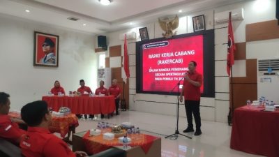 DPC PDIP Kota Semarang Gelar Rakercab Persiapan Pemilu 2024