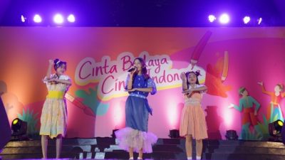 Quinn Salman Meriahkan Lomba Menggambar di Taman Indonesia Kaya