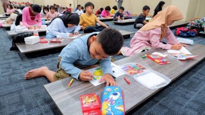 Sambut Hari Anak Nasional, Aston Inn Pandanaran Gelar Lomba Mewarnai