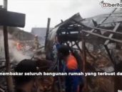 Video Kebakaran di Blora, Rumah dan Motor Hangus Terbakar