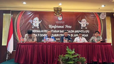 Seleksi Calon Anggota KPU Kabupaten/Kota Jateng Mulai Hari Ini, Catat Timeline Hingga Wilayahnya