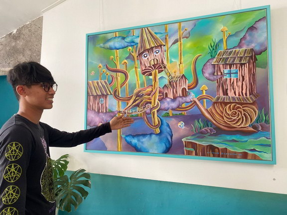 pameran tunggal mahasiswa Unnes